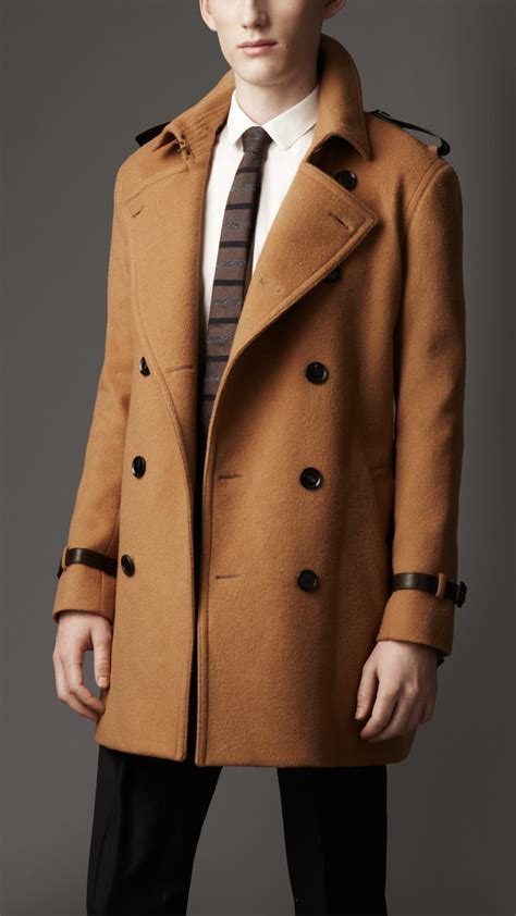 burberry cashmere trench coat mens